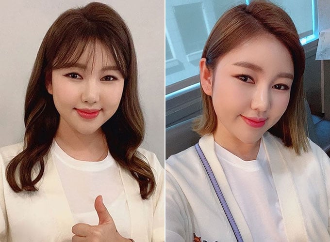 그룹 트와이스 나연, 가수 송가인, 배우 고준희/사진=트와이스 공식 트위터, 송가인, 고준희 인스타그램