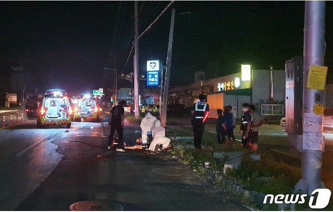 사고 현장 모습.(경기도소방재난본부 제공)© 뉴스1