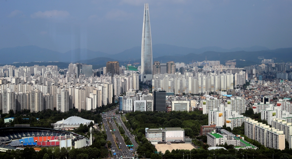 서울 송파구 일대 아파트 단지 전경. /사진제공=뉴스1