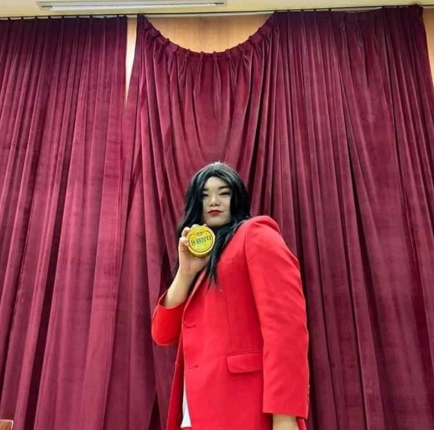 /사진=손나은 '동원참치' /사진제공=페이스북 '의정부 대신 전해드립니다'