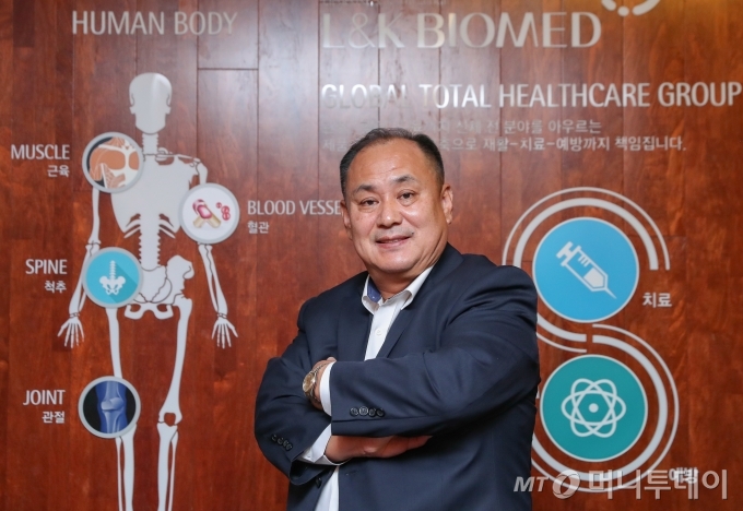 박근주 엘앤케이바이오메드 사장 인터뷰 / 사진=이기범 기자 leekb@