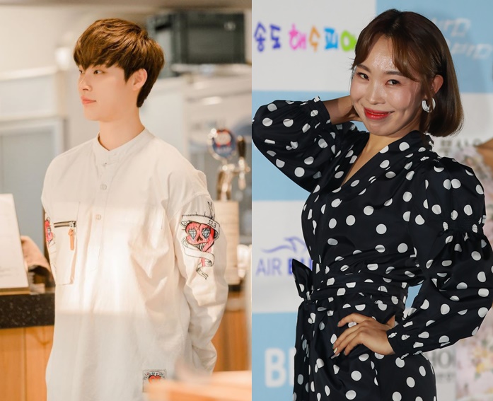 가수 마테오(왼쪽)와 개그우먼 오나미/사진=마테오 인스타그램, 머니투데이DB