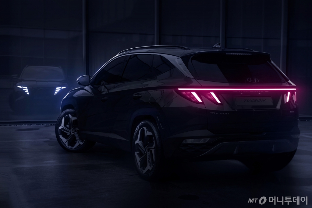 신형 투싼 티저 외장 이미지/사진제공=현대차