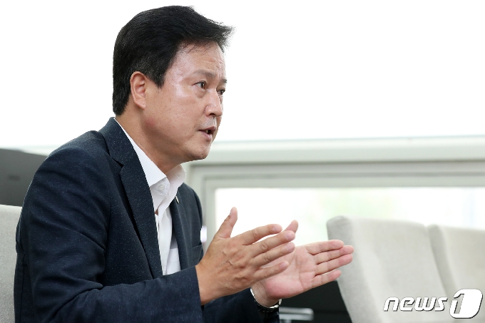 권정오 전국교직원노동조합(전교조) 위원장. 2020.9.4/뉴스1 © News1 민경석 기자