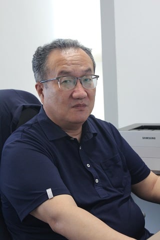 정홍식 울산과학기술원(UNIST) 신소재공학부 교수(미래반도체연구센터장· UNIST 기술자문단장)/사진=류준영 기자