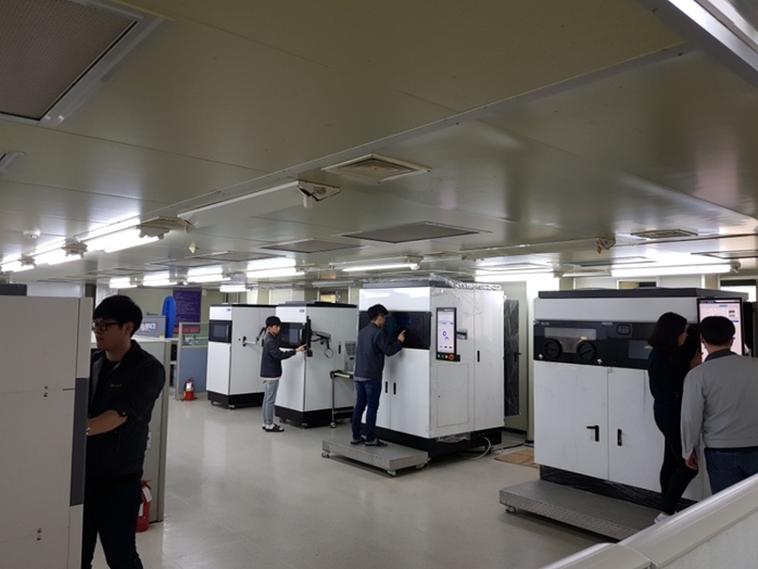 대건테크 3D프린터 사업부. /사진=대건테크