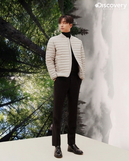 픽시버G 튜브 구스다운 경량패딩/사진=디스커버리