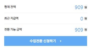 /사진= 블로그 수입 현황 /사진제공= 손민지 매니저