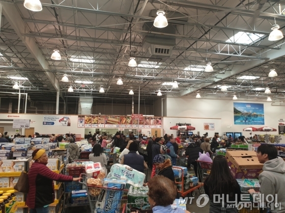 미국 뉴저지주의 한 코스트코 매장