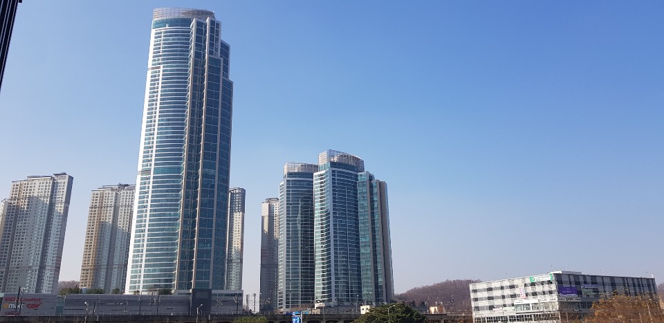 천안 내 최고가에 거래된 불당동 주상복합 아파트/사진=조한송 기자