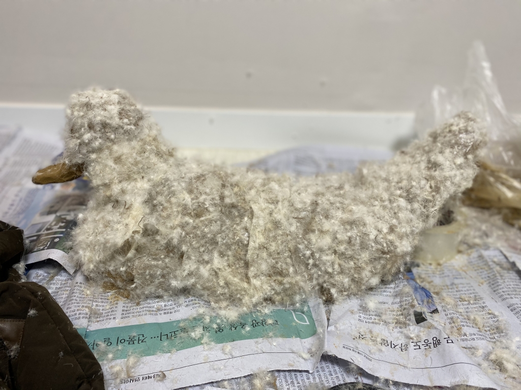 최근엔 그래도 거위나 오리 솜털을 쓰지 않은, 비건 패딩이 트렌드가 됐다. 생각하는 윤리적 소비다./사진=뉴스1