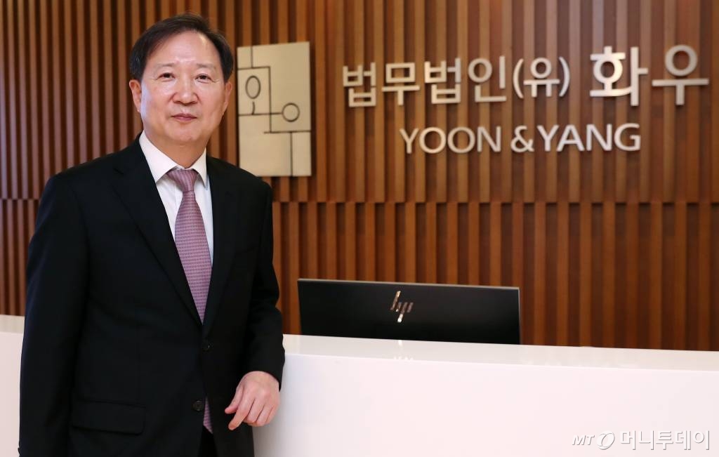 법무법인 화우 정진수 대표 인터뷰 / 사진=김휘선 기자 hwijpg@