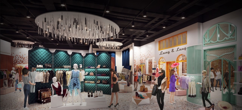 제주 드림타워 3~4층에 마련된 K패션 전문 쇼핑몰 '한 컬렉션' 조감도. /사진=롯데관광개발