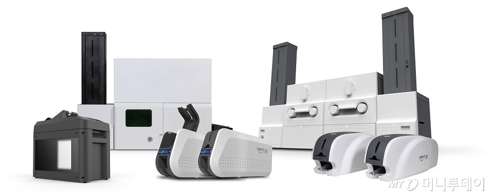 IDP printer collection/ Photo Provided by IDP