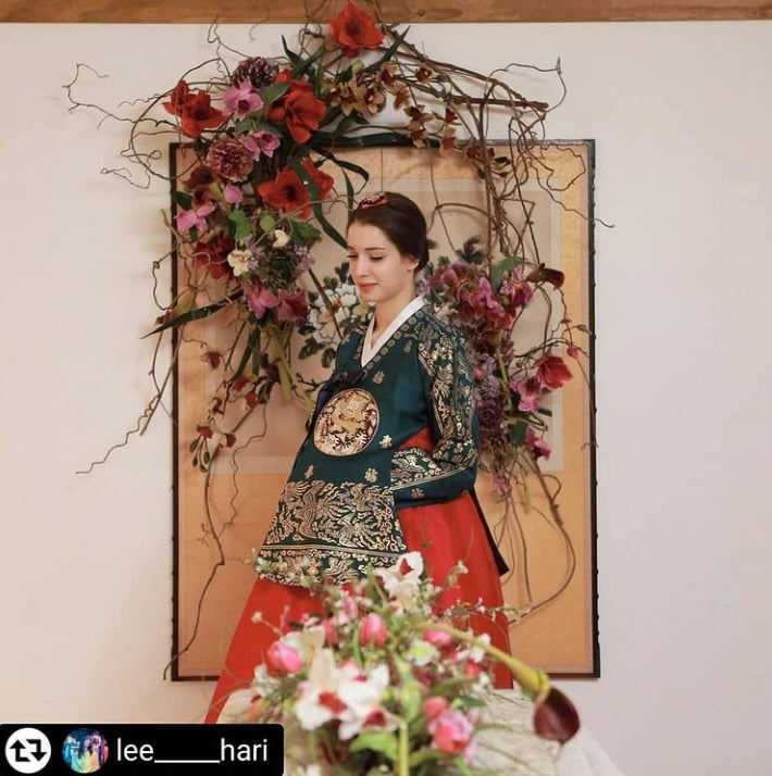 doinghanbok 캠페인 2등 수상자 인플루언서 이하리/사진=doinghanbok 인스타그램