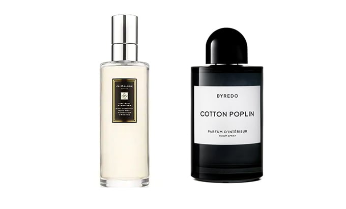 조말론 '라임 바질 앤 만다린 센트 써라운드™ 룸 스프레이' 바이레도 '코튼 포플린' /사진=각 업체