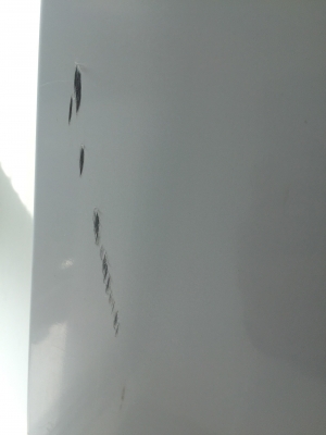 역세권청년주택 '센터스퀘어 등촌'에서 발견된 시공 하자. /사진제공=독자