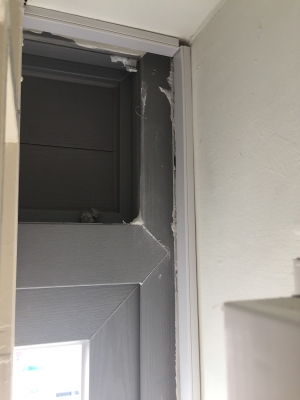 역세권청년주택 '센터스퀘어 등촌'에서 발견된 시공 하자. /사진제공=독자