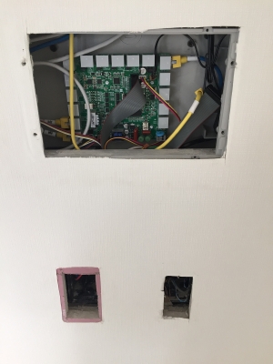 역세권청년주택 '센터스퀘어 등촌'에서 발견된 시공 하자. /사진제공=독자