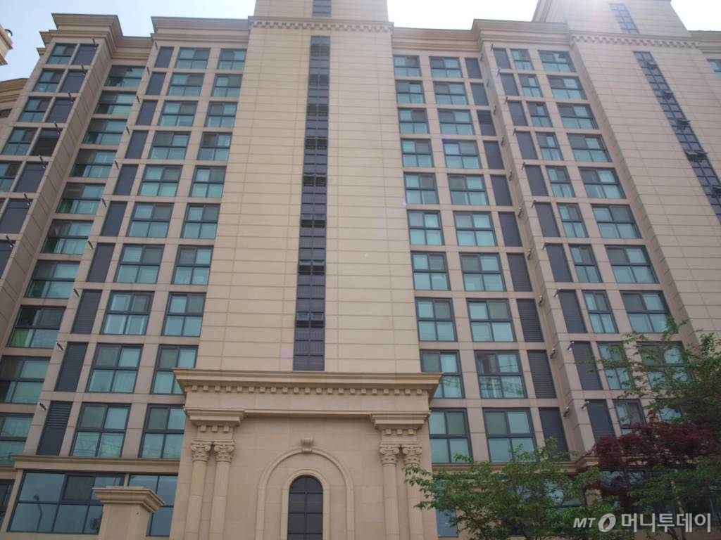 서울 마포구 신수로2길(옛 현석동)에 위치한 '밤섬 쌍용예가 클래식' 리모델링 후 모습 / 사진=송학주