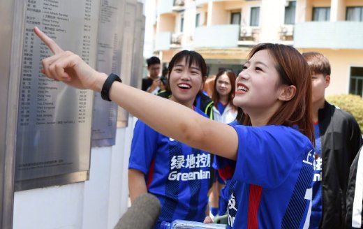중국 여자 축구 선수 셩시(오른쪽). /사진=중국 타이탄 스포츠