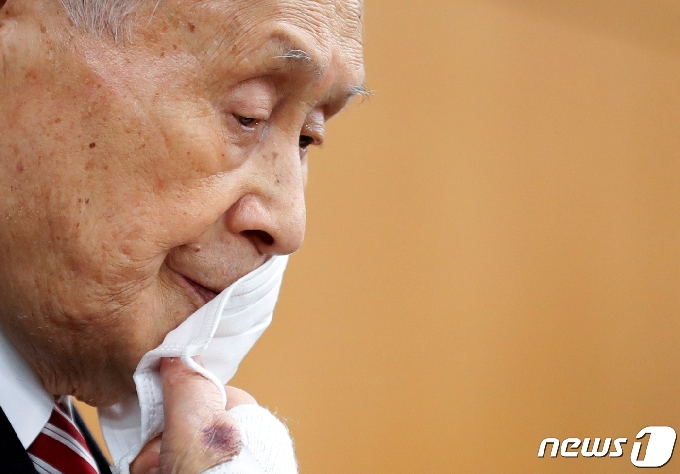 모리 요시로 도쿄올림픽·패럴림픽 조직위원회 회장. © 로이터=뉴스1