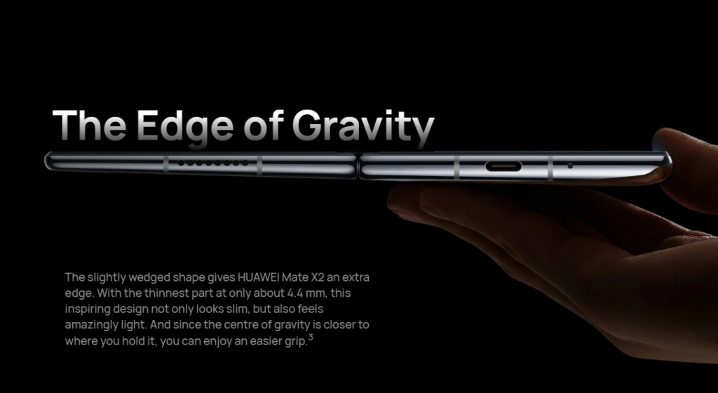 화웨이 폴더블폰 메이트X2  펼친 모습 /사진=화웨이