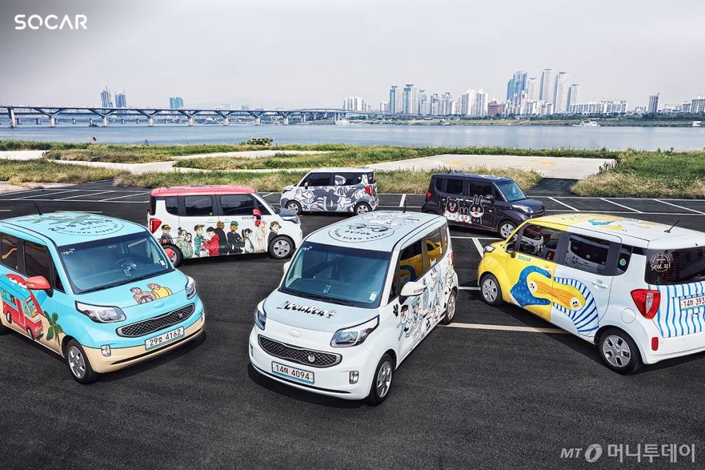 쏘카의 스트리트 오아시스 프로젝트 '아트쏘카'/사진제공=쏘카