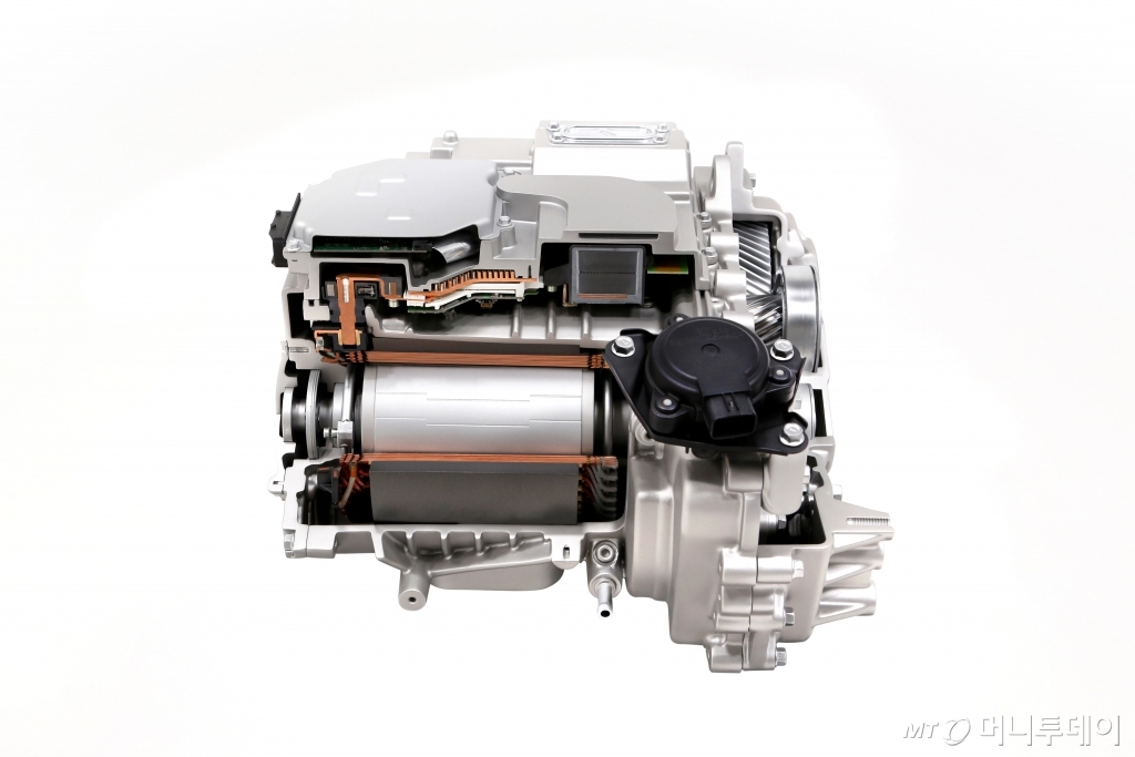 현대차그룹의 전기차 전용 플랫폼 E-GMP 적용 후륜모터 시스템/사진제공=현대차