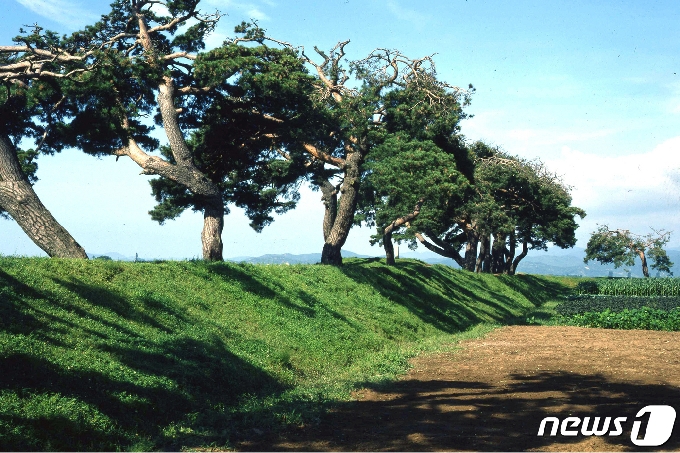 발해의 유적인 함경남도 북청군의 청해토성. 남벽·서벽·북벽의 흔적이 남아 있다. (미디어한국학 제공) 2021.03.06.© 뉴스1