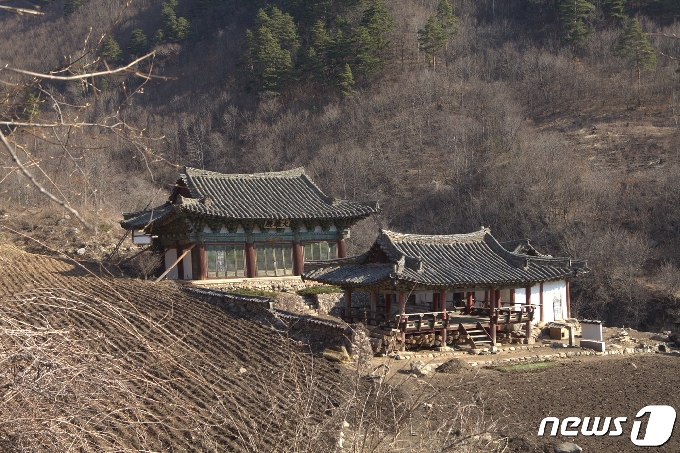 함경북도 화성군에 있는 조선 초기 사찰 쌍계사 전경 (미디어한국학 제공) 2021.03.06.© 뉴스1