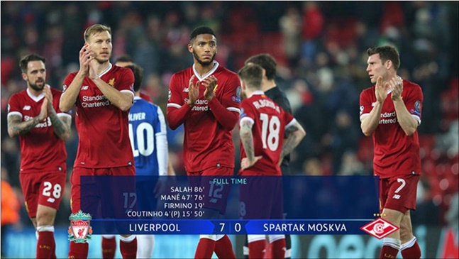 UEFA 챔피언스리그는 모든 그래픽 요소에 동일한 색감과 폰트 등을 활용해 전 세계 어디에서 중계가 되더라도 통일된 그래픽이 표출된다. /사진=프로축구연맹