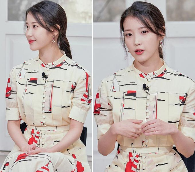 가수 겸 배우 아이유/사진=tvN '유 퀴즈 온 더 블럭' 공식 인스타그램