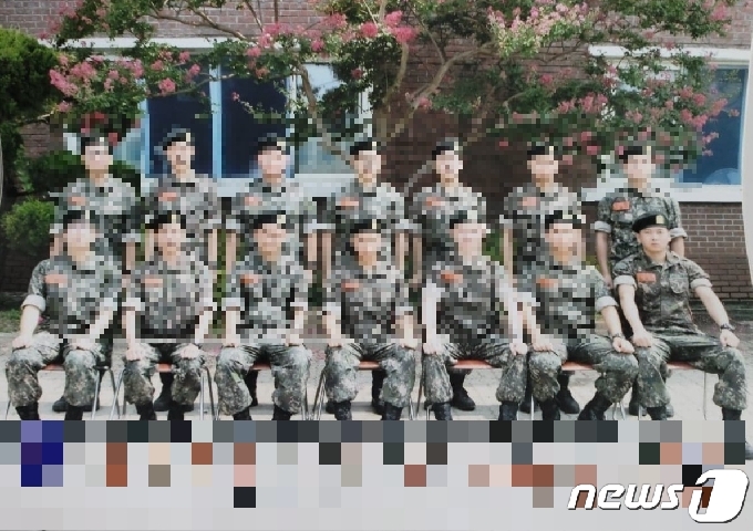 '노원 세 모녀 살해 사건' 피의자 김태현 훈련소 사진(제보자 제공)© 뉴스1