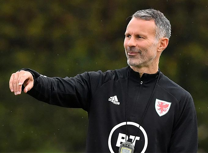 나타샤 레버 외 모델 이모겐 토마스 등과 불륜을 벌인 것이 발각된 웨일스 축구 대표팀 감독 라이언 긱스/사진=Reuters/뉴스1