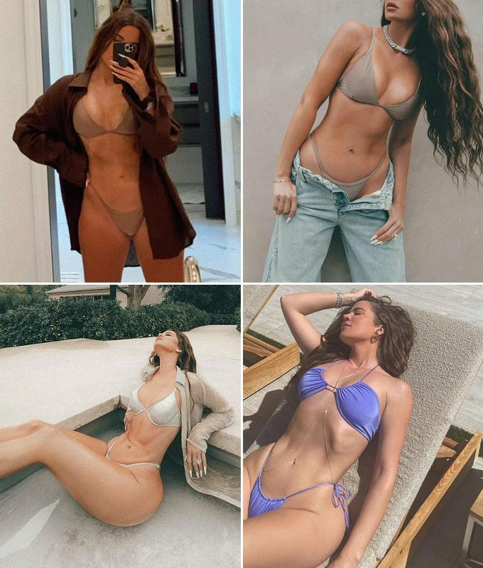 지난달부터 클로이 카다시안이 공개해온 자신의 사진./사진=클로이 카다시안 인스타그램