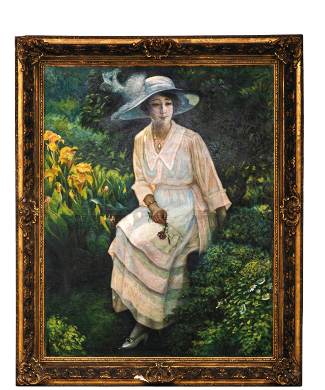 덕혜옹주 초상화로 추정되는 황경식 교수의 소장품. /사진제공=도서출판 행복에너지 