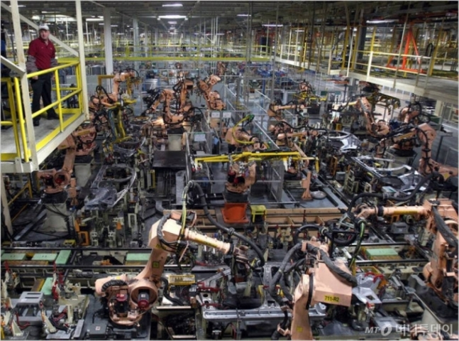 미국 앨라배마주 현대차 공장. /사진제공=현대차