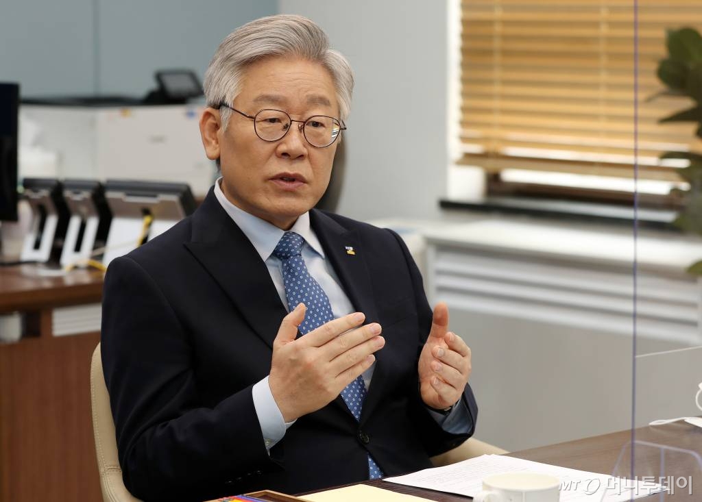 이재명 경기도지사 /사진=김휘선 기자 hwijpg@