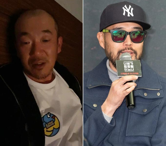 그룹 DJ DOC 이하늘, RPM48 故 이현배/사진=이하늘 인스타그램 라이브 캡처, Mnet 제공