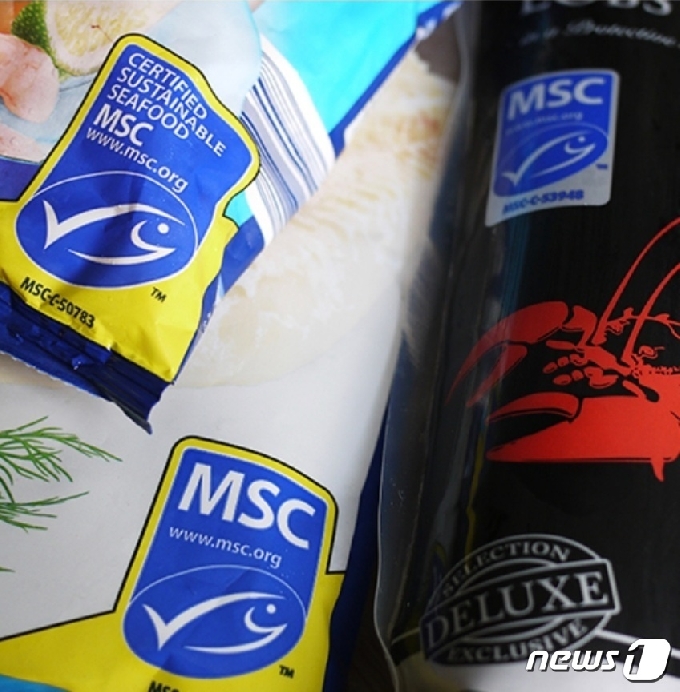 해양관리협의회 에코라벨(msc제공)© 뉴스1