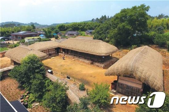 조선 후기 대표 실학자 '이재 황윤석(?齋 黃胤錫·1729~1791년)' 선생의생가(고창군 성내면) © 뉴스1