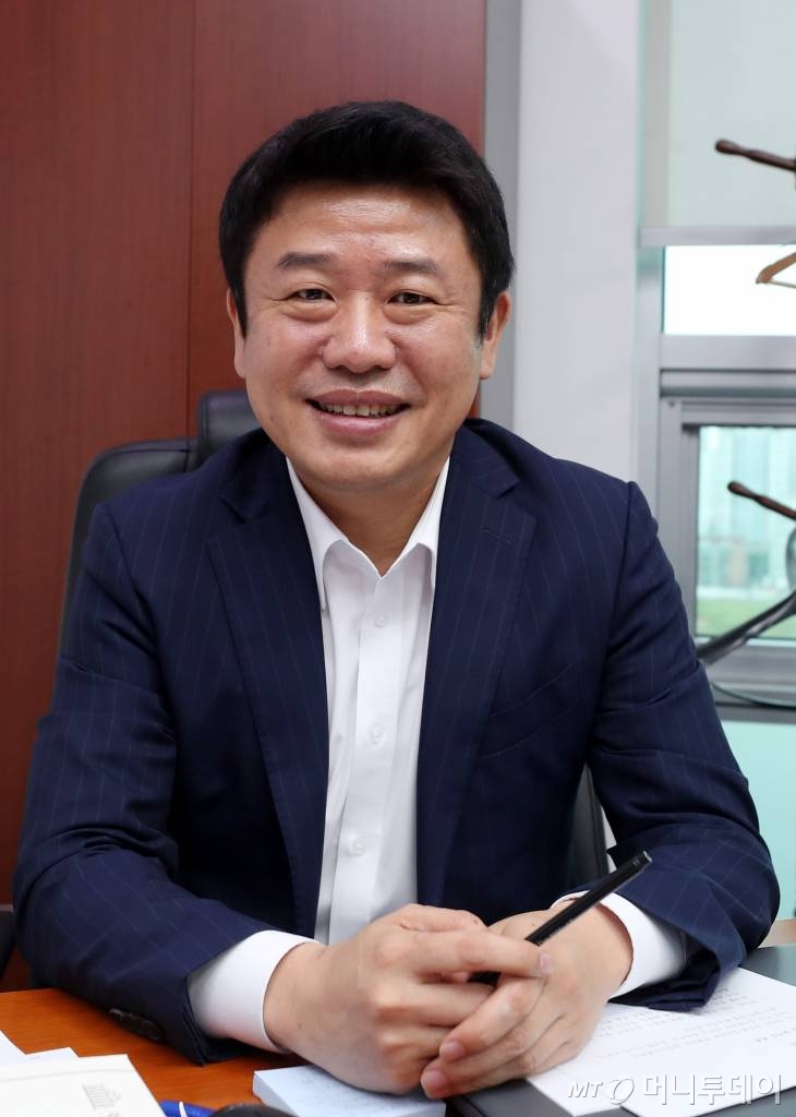 유의동 국민의힘 원내대표 후보 인터뷰 /사진=김휘선 기자 hwijpg@