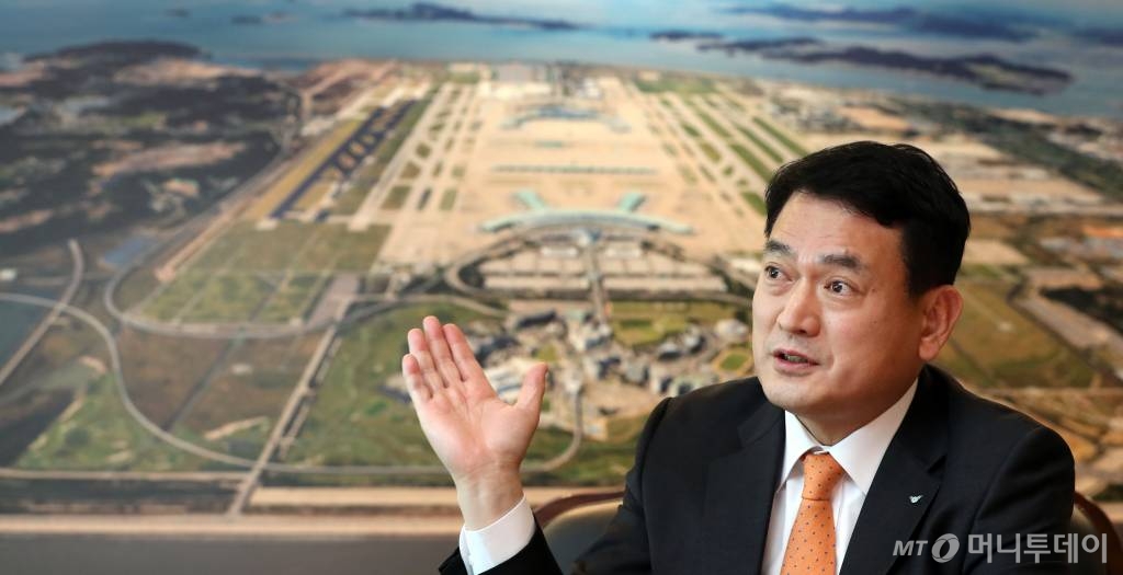 김경욱 인천국제공항공사 사장 인터뷰 /사진=인천=이기범 기자 leekb@