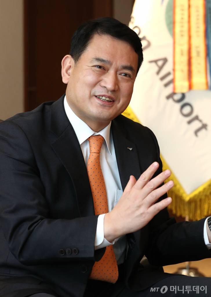 김경욱 인천국제공항공사 사장 인터뷰 /사진=인천=이기범 기자 leekb@