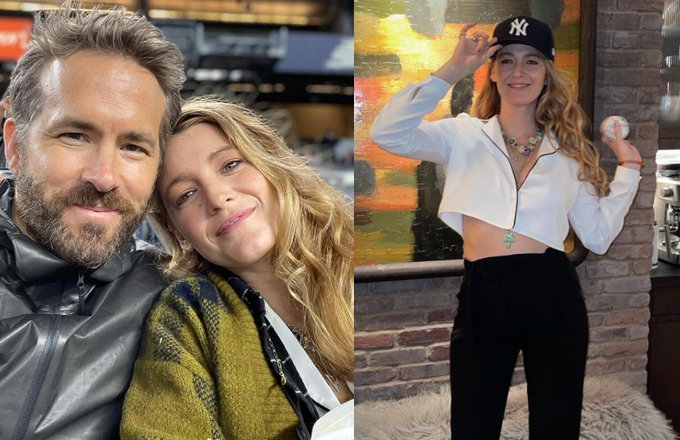 /사진=라이언 레이놀즈, 블레이크 라이블리 인스타그램