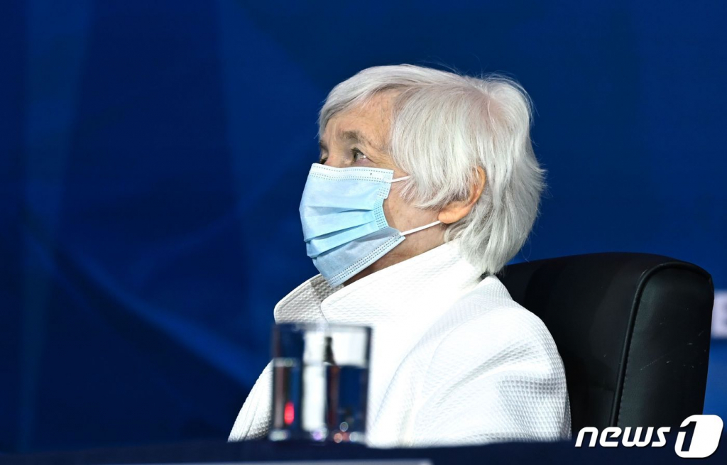(윌밍턴 AFP=뉴스1) 우동명 기자 = 재닛 옐런 미국 재무장관 .   ? AFP=뉴스1  