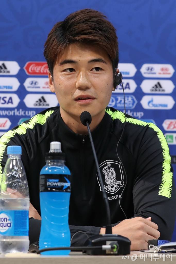 축구선수 기성용 /사진=니즈니 노브고로드(러시아)=이기범 기자 leekb@