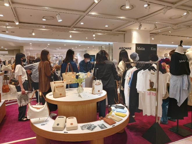 하고(HAGO)의 PB브랜드 롯데백화점 본점 팝업스토어 모습/사진=하고 