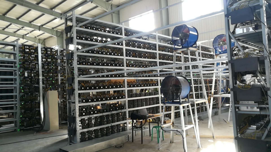 중국 비트코인 채굴현장 /사진=중국 인터넷